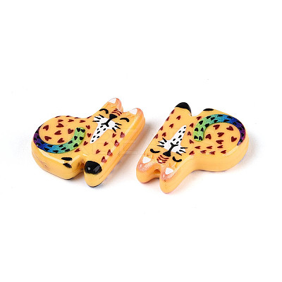 Printed Opaque Resin Beads RESI-N043-19A-1