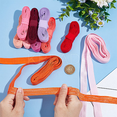 30M 10 Colors Flat Polyester Elastic Cord OCOR-BC0006-33B-1
