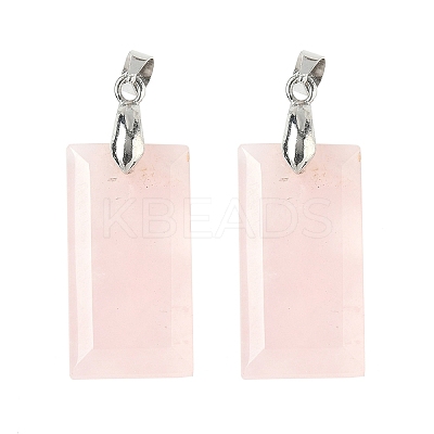 Natural Mixed Stone Faceted Pendants G-L623-03P-1