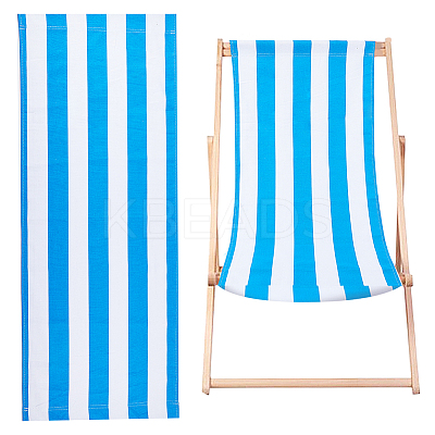 Striped Pattern Canvas Fabric AJEW-WH0314-150-1-1