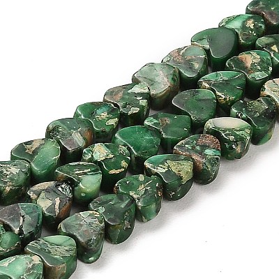 Synthetic Regalite/Imperial Jasper/Sea Sediment Jasper Beads Strands G-F765-D05-01-1