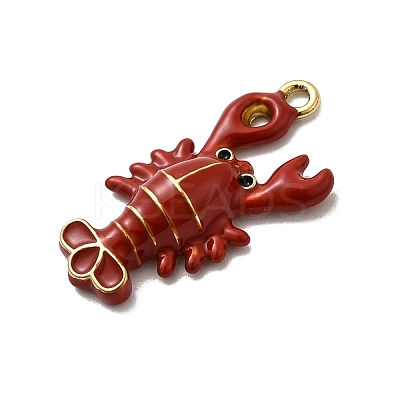 304 Stainless Steel Enamel Pendants X-STAS-I355-11G-08-1