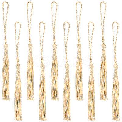 100Pcs Polyester Tassel Big Pendant Decorations FIND-SC0003-36C-1