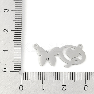 Non-Tarnish 304 Stainless Steel Pendants STAS-L279-002P-Q-1