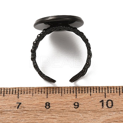 Curb Chains Shapes 304 Stainless Steel Ring Components STAS-P454-04E-B-1