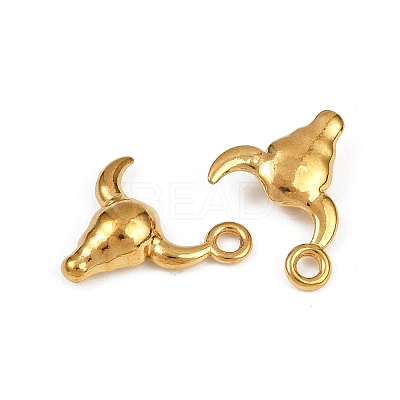 304 Stainless Steel Charms STAS-F317-11G-1