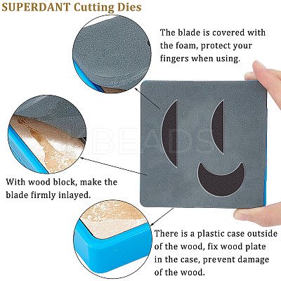 1 Pc Wood Cutting Dies DIY-SD0001-68B-1