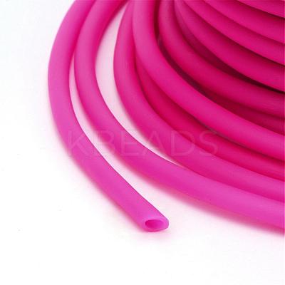 Hollow Pipe PVC Tubular Synthetic Rubber Cord RCOR-R007-2mm-11-1