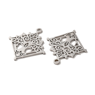 Non-Tarnish 304 Stainless Steel Pendant LS-STAS-H212-39P-1