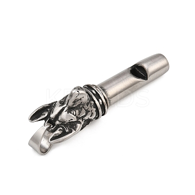 316 Surgical Stainless Big Steel Pendants STAS-Z165-14AS-1