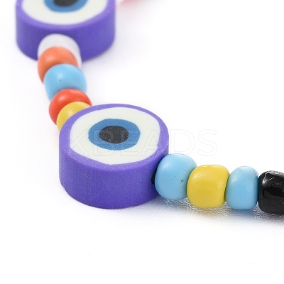 Glass Seed Beads Stretch Bracelets BJEW-JB06291-05-1