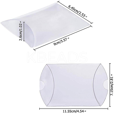 PVC Plastic Frosted Pillow Boxes CON-BC0005-57-1