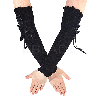 Polyester Arm Warmers AJEW-WH20067-061C-1