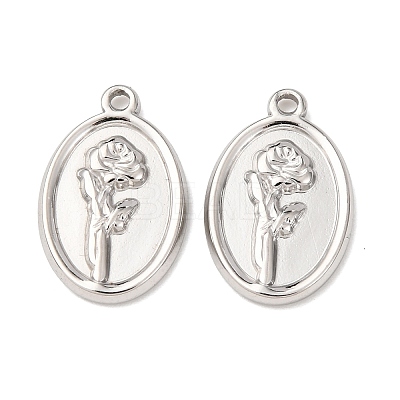 304 Stainless Steel Pendants STAS-I358-12P-12-1