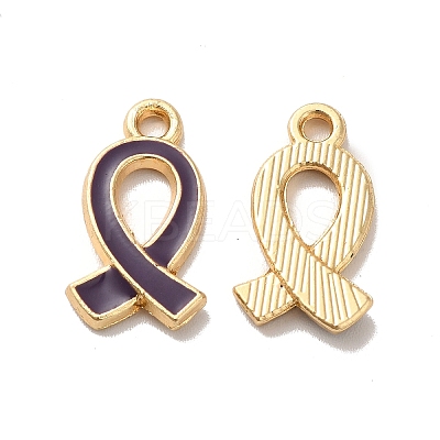 Alloy Enamel Pendants ENAM-D043-04G-1