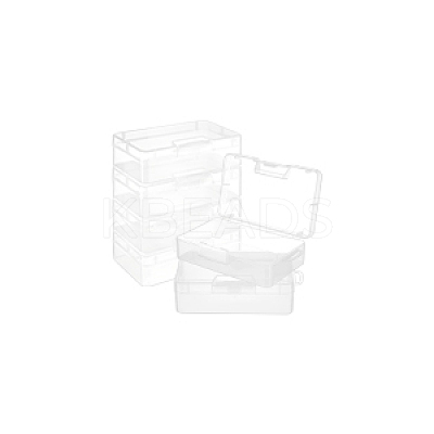 Plastic Bead Containers with Hinged Lid AJEW-WH0479-88A-1