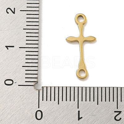 Ion Plating(IP) 201 Stainless Steel Connector Charms STAS-S146-04G-1
