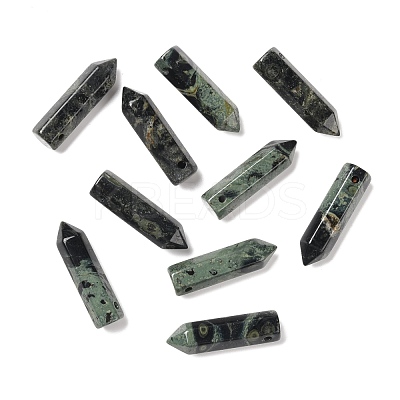Natural Kambaba Jasper Pointed Pendants G-D460-01U-1
