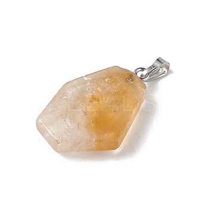 Natural Mixed Stone Pendants G-F739-02P-1