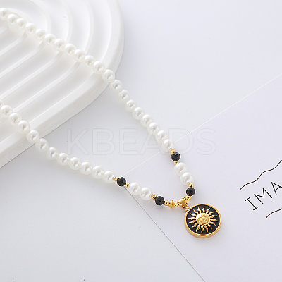 Fashionable 304 Stainless Steel Pendant Neacklaces GI7024-4-1