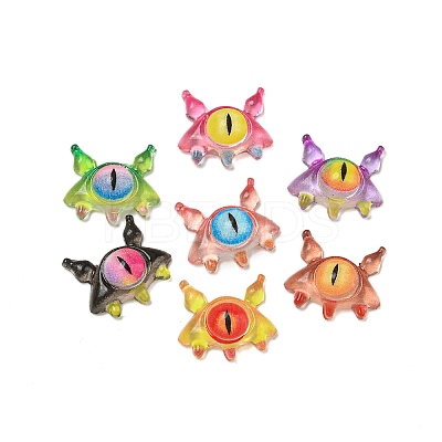 Halloween Translucent Resin Decoden Cabochons X-CRES-I035-12-1