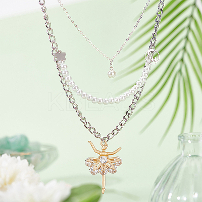 18Pcs 3 Colors Glass Pendants GLAA-DC0001-27-1