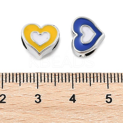 CCB Plastic European Beads CCB-M003-01G-1