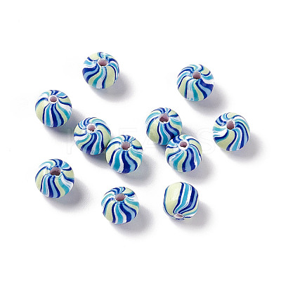 Handmade Polymer Clay Beads X-CLAY-D005-01A-1