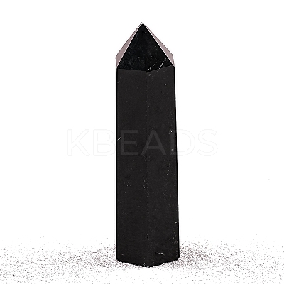 Point Tower Natural Obsidian Home Display Decoration PW-WG04107-33-1