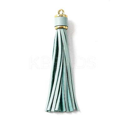 PVC Tassel Pendant FIND-WH0108-47C-1