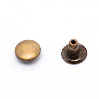 Brass Boot Lace Hooks FIND-WH0062-06F-1