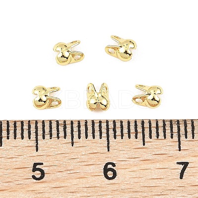 SHEGRACE Brass Bead Tips XGRQ1R759-354G-1