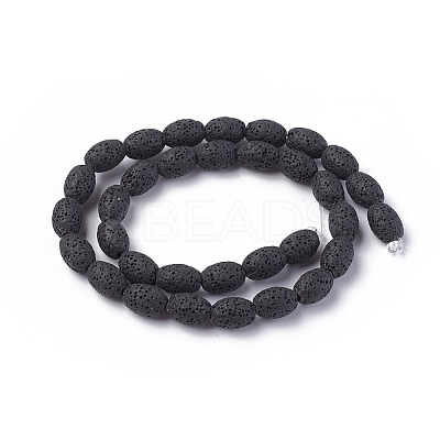 Natural Lava Rock Beads Strands G-F671-03A-11-1