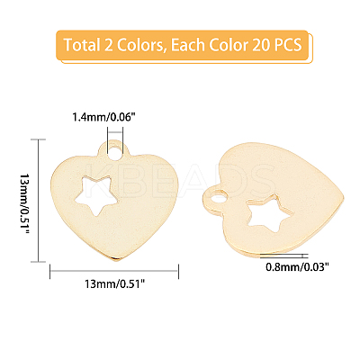 304 Stainless Steel Charms STAS-UN0019-21-1