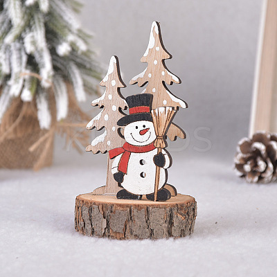 Wood Doll Display Decoration XMAS-PW0001-089D-1