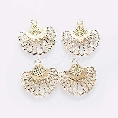 Iron Filigree Charms X-IFIN-F158-51G-1