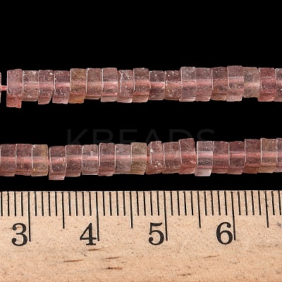 Natural Strawberry Quartz Beads Strands G-A280-C12-01-1