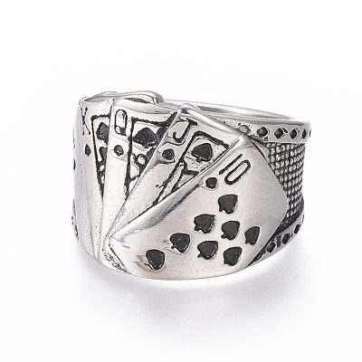 304 Stainless Steel Wide Band Rings RJEW-D073-11-AS-1