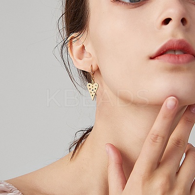 12Pcs 6 Style Brass Leverback & 4Pcs 2 Color Hoop Earring Findings FIND-SZ0002-66-1