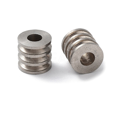Non-Tarnish 303 Stainless Steel European Beads STAS-Q302-16A-P-1