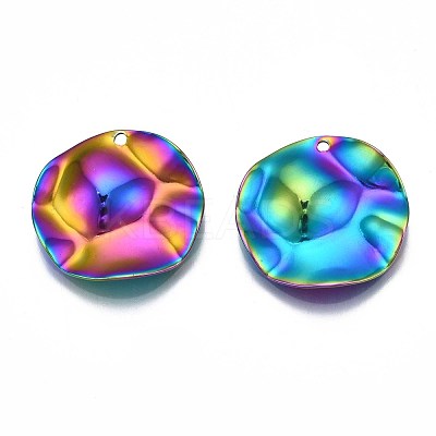201 Stainless Steel Pendants STAS-S119-066-1