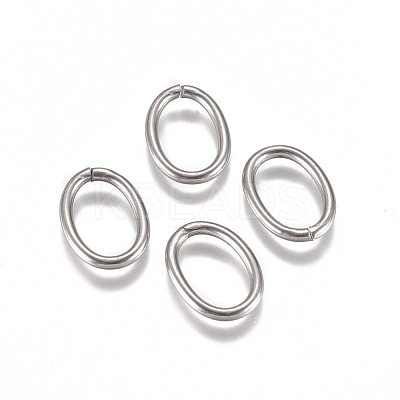 Tarnish Resistant 304 Stainless Steel Open Jump Rings STAS-L234-144D-1
