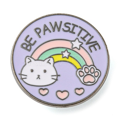 Alloy Enamel Pin Broochs AJEW-Z023-12B-1