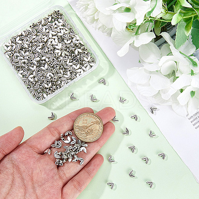 400Pcs Alloy Beads FIND-SP0002-36A-1