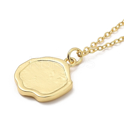 Brass Pendants Necklaces for Women LS-NJEW-B092-05G-1