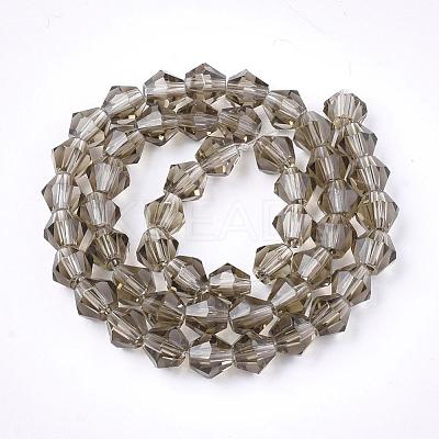 Imitation Austrian Crystal 5301 Bicone Beads GLAA-S026-6mm-04-1