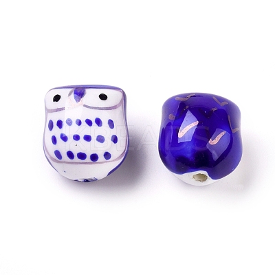 Handmade Porcelain Beads X-PORC-S447-08-1
