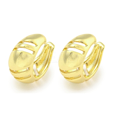 Brass Cuff Earrings EJEW-C104-008G-1