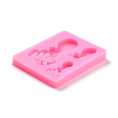 DIY Keychain Silicone Molds Kits DIY-GF0002-33-1