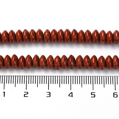Natural Red Jasper Beads Strands G-Z030-A26-01-1